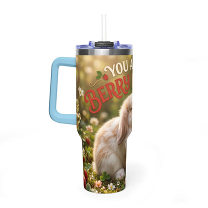 You Are My Berry Favorite Bunny 40oz Thermal Tumbler