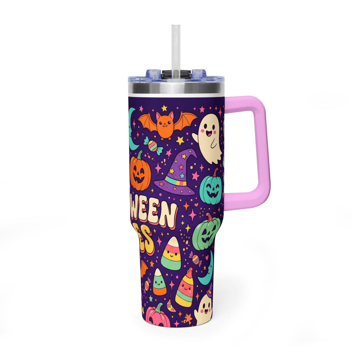 Halloween Vibes 40oz Thermal Tumbler