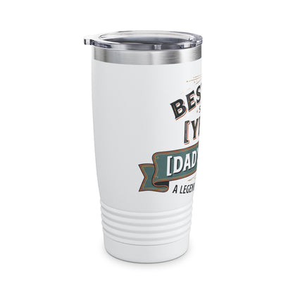 Best Dad Ever 20oz Tumbler – Personalized Father’s Day Gift