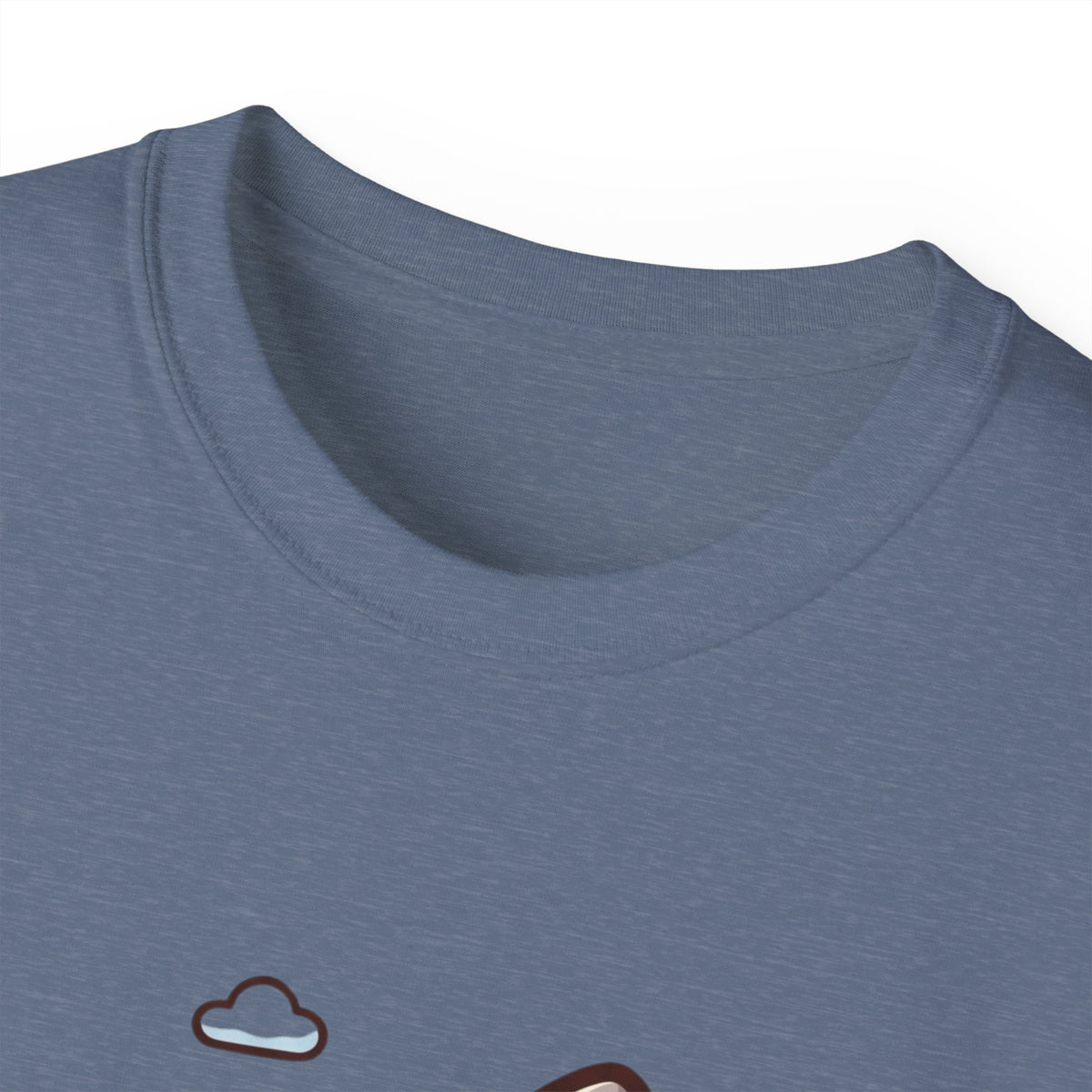 Cute Sleeping Cat Tee – Kawaii Cat Hugging Star Graphic Shirt