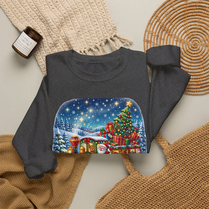 Christmas Express Crewneck Sweatshirt — All Aboard the Christmas Express Holiday Sweatshirt