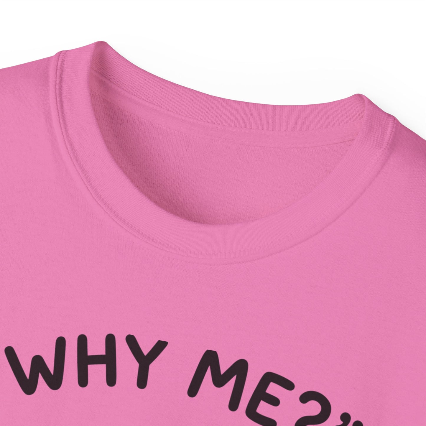 Sad Kawaii Cat Tee - "Why Me?" Cute Crying Kitten Graphic Shirt