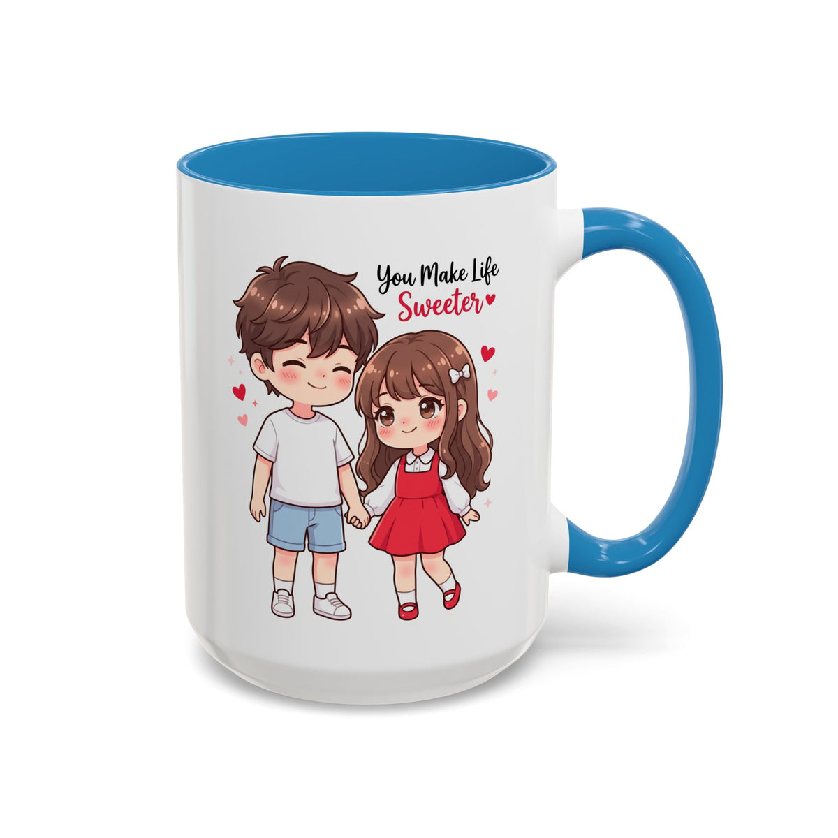 You Make Life Sweeter Couple Coffee Mug