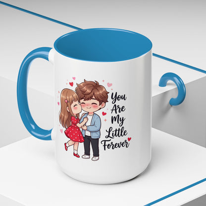You Are My Little Forever Romantic Couple Coffee Mug