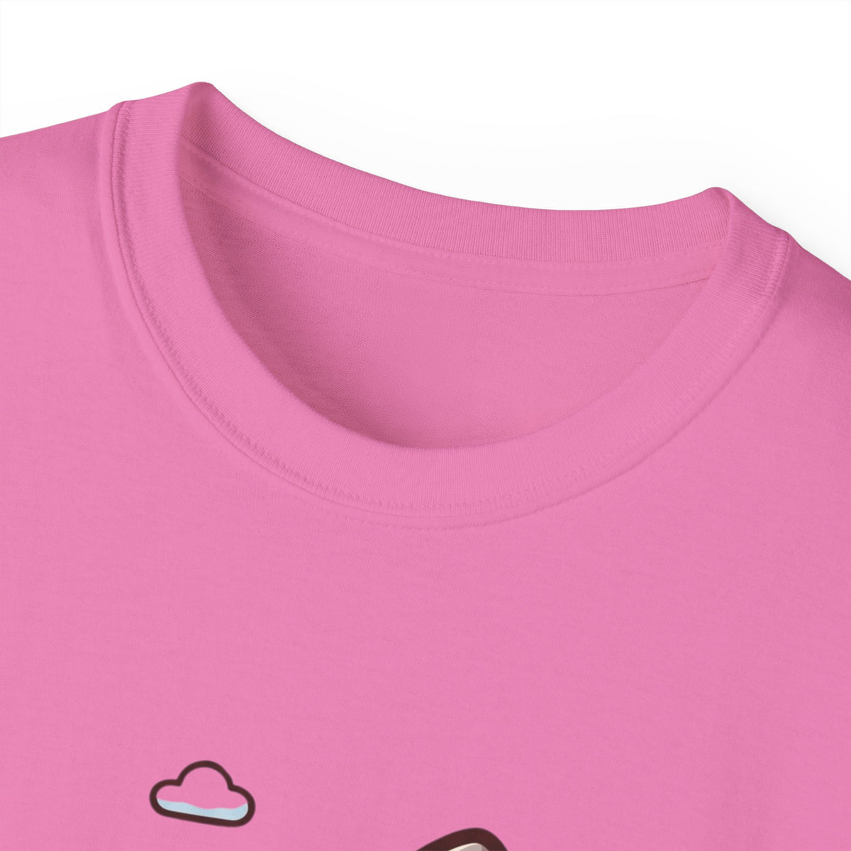 Cute Sleeping Cat Tee – Kawaii Cat Hugging Star Graphic Shirt