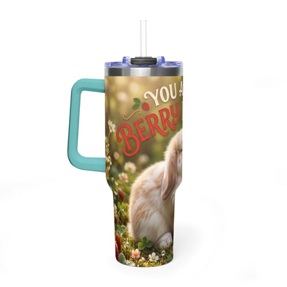 You Are My Berry Favorite Bunny 40oz Thermal Tumbler