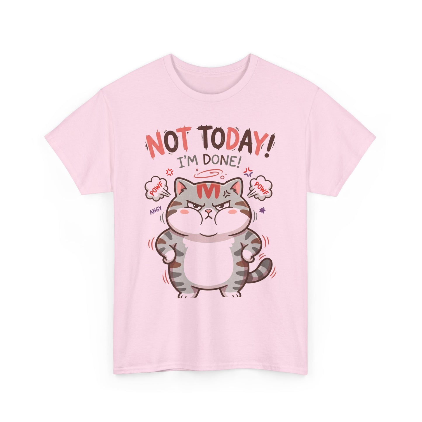 Not Today! I’m Done Cat T-Shirt