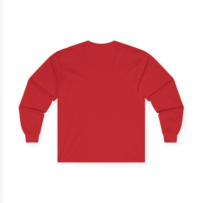 Reindeer Party Long Sleeve Tee — "All the Deer Friends Are Here" Christmas Shirt