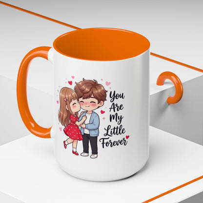 You Are My Little Forever Romantic Couple Coffee Mug