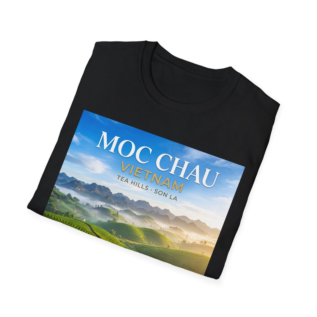 Moc Chau Vietnam Tee – Tea Hills of Son La Scenic Travel T-Shirt