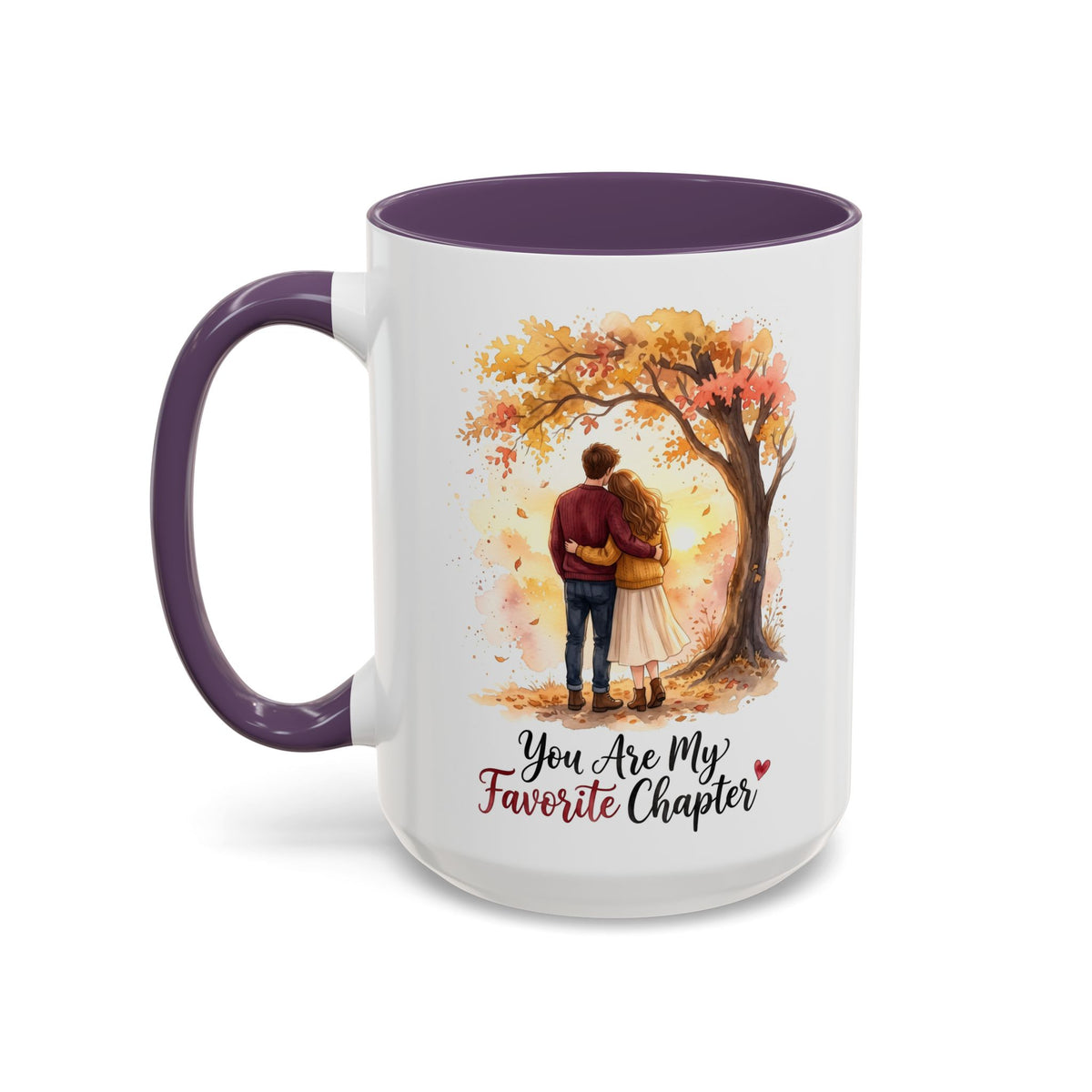 You Are My Favorite Chapter Romantic Autumn Coffee Mug