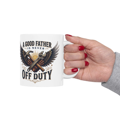 Duty Officer Eagle Quote Ceramic Mug