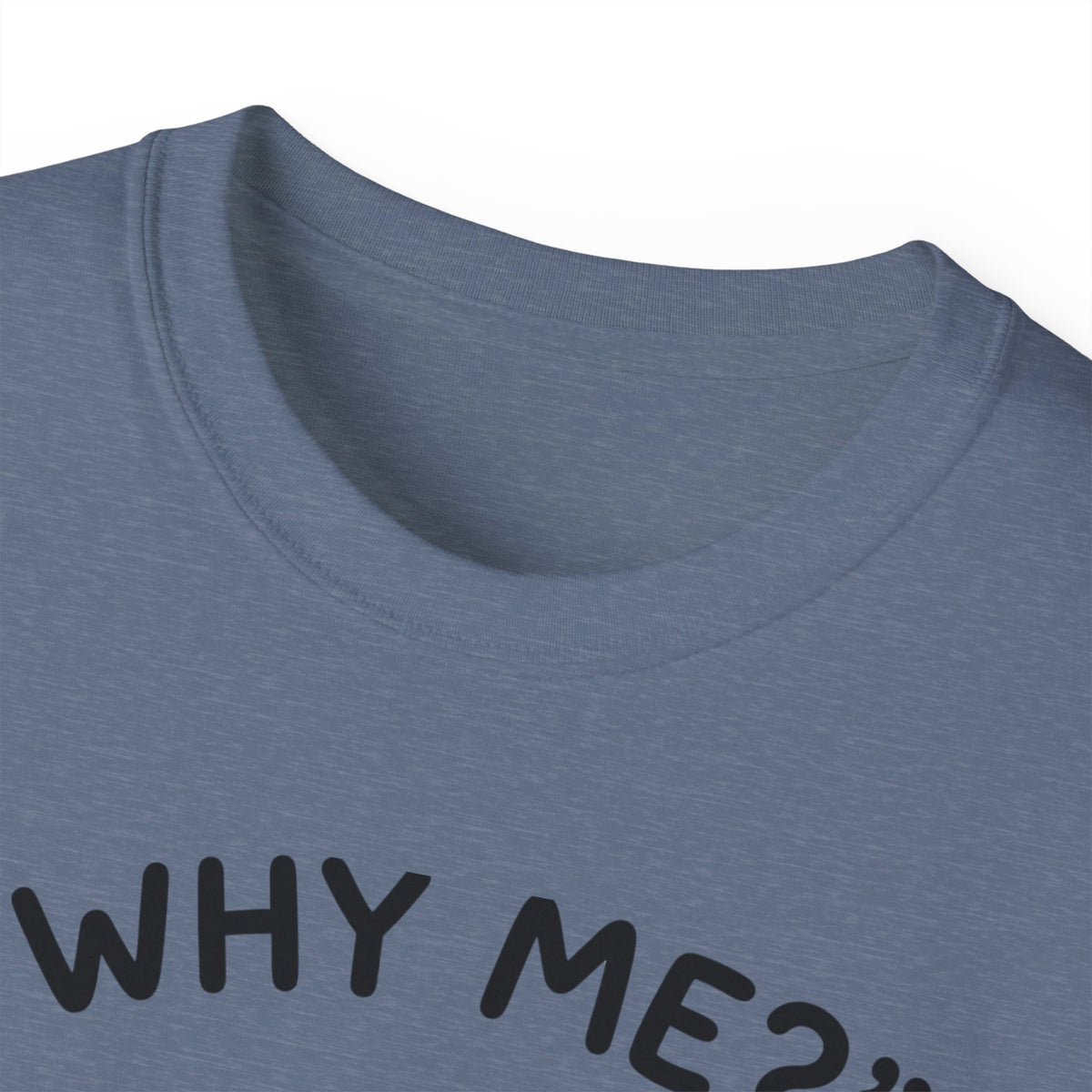 Sad Kawaii Cat Tee - "Why Me?" Cute Crying Kitten Graphic Shirt