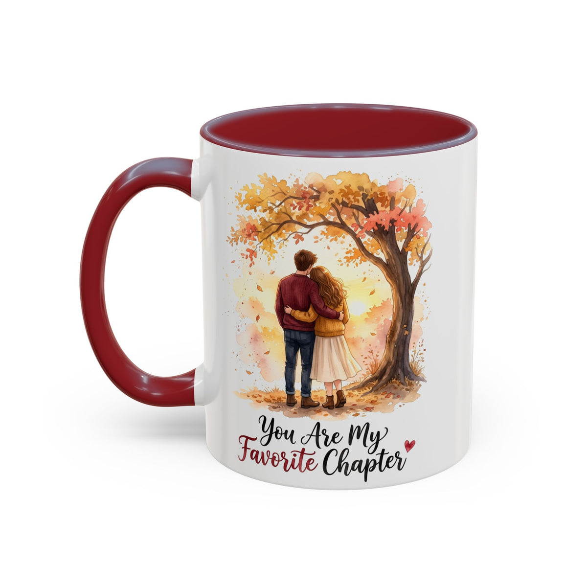You Are My Favorite Chapter Romantic Autumn Coffee Mug