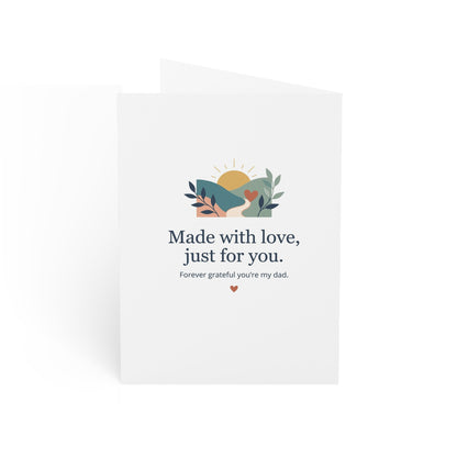 Greeting Card – “Dad, You Are My Home” Father’s Day Appreciation Card