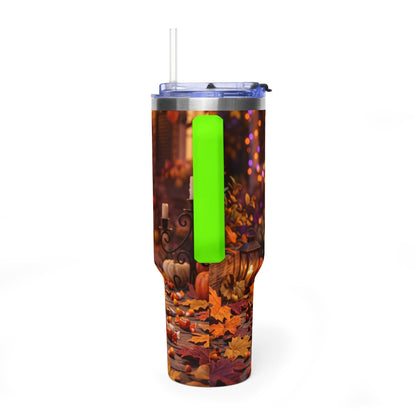 Halloween Pumpkin Jack-O’-Lantern 40oz Thermal Tumbler