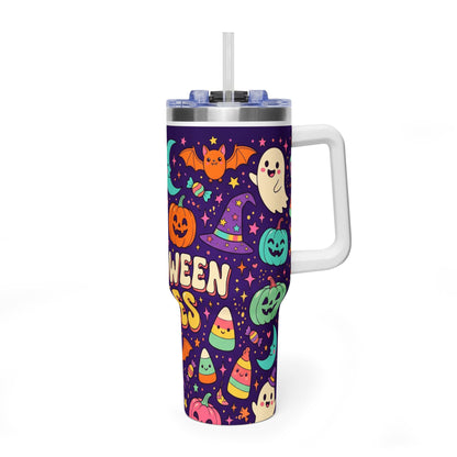 Halloween Vibes 40oz Thermal Tumbler