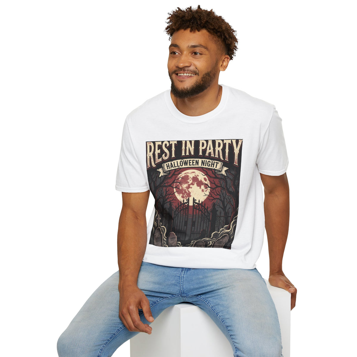 Rest in Party Halloween Night T-Shirt