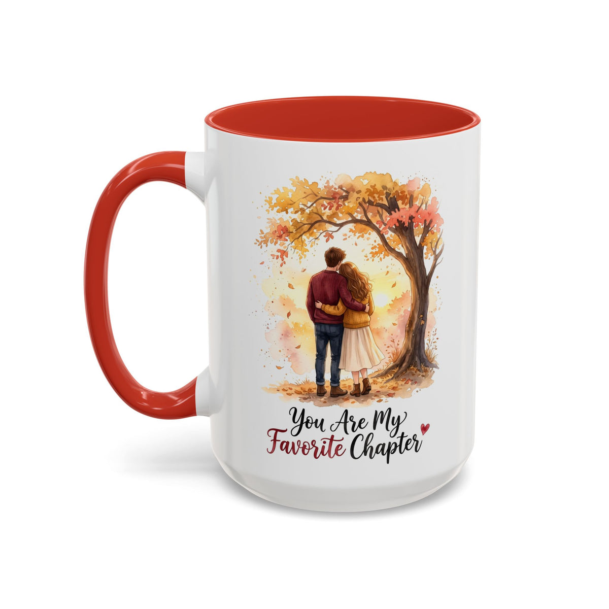 You Are My Favorite Chapter Romantic Autumn Coffee Mug