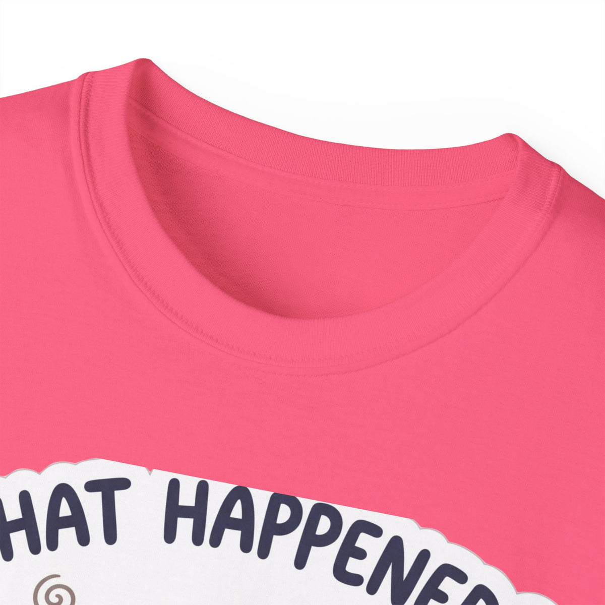 What Happened? Cute Kitten Graphic Tee