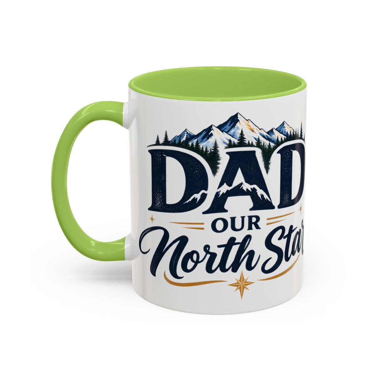 Adventure Compass Mountain Coffee Mug