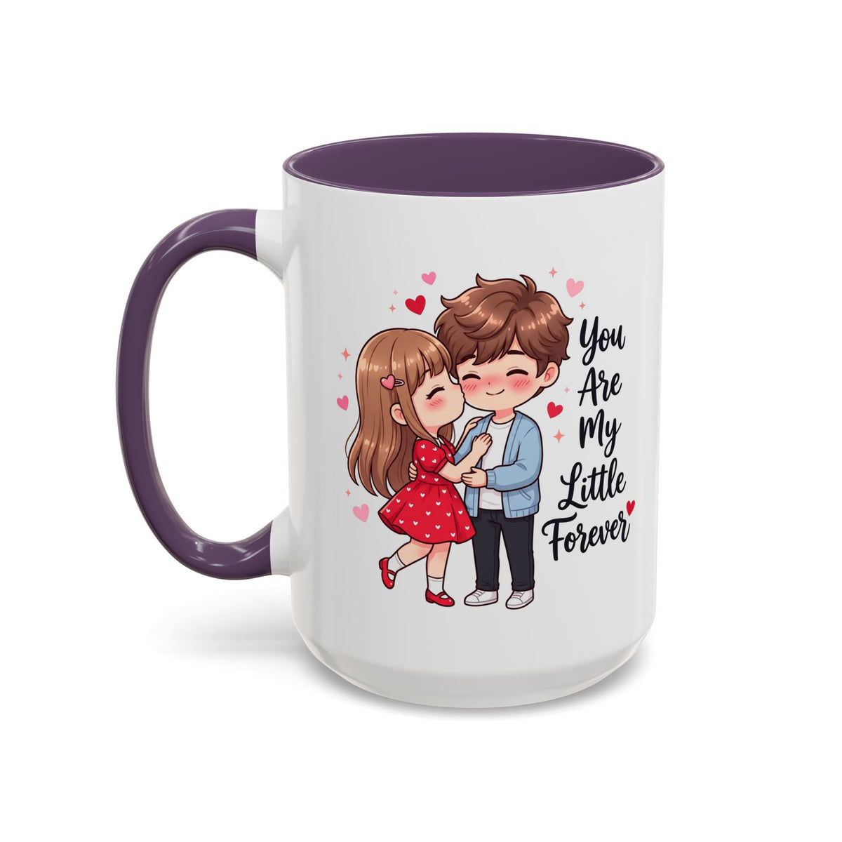 You Are My Little Forever Romantic Couple Coffee Mug