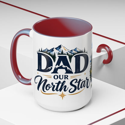Adventure Compass Mountain Coffee Mug