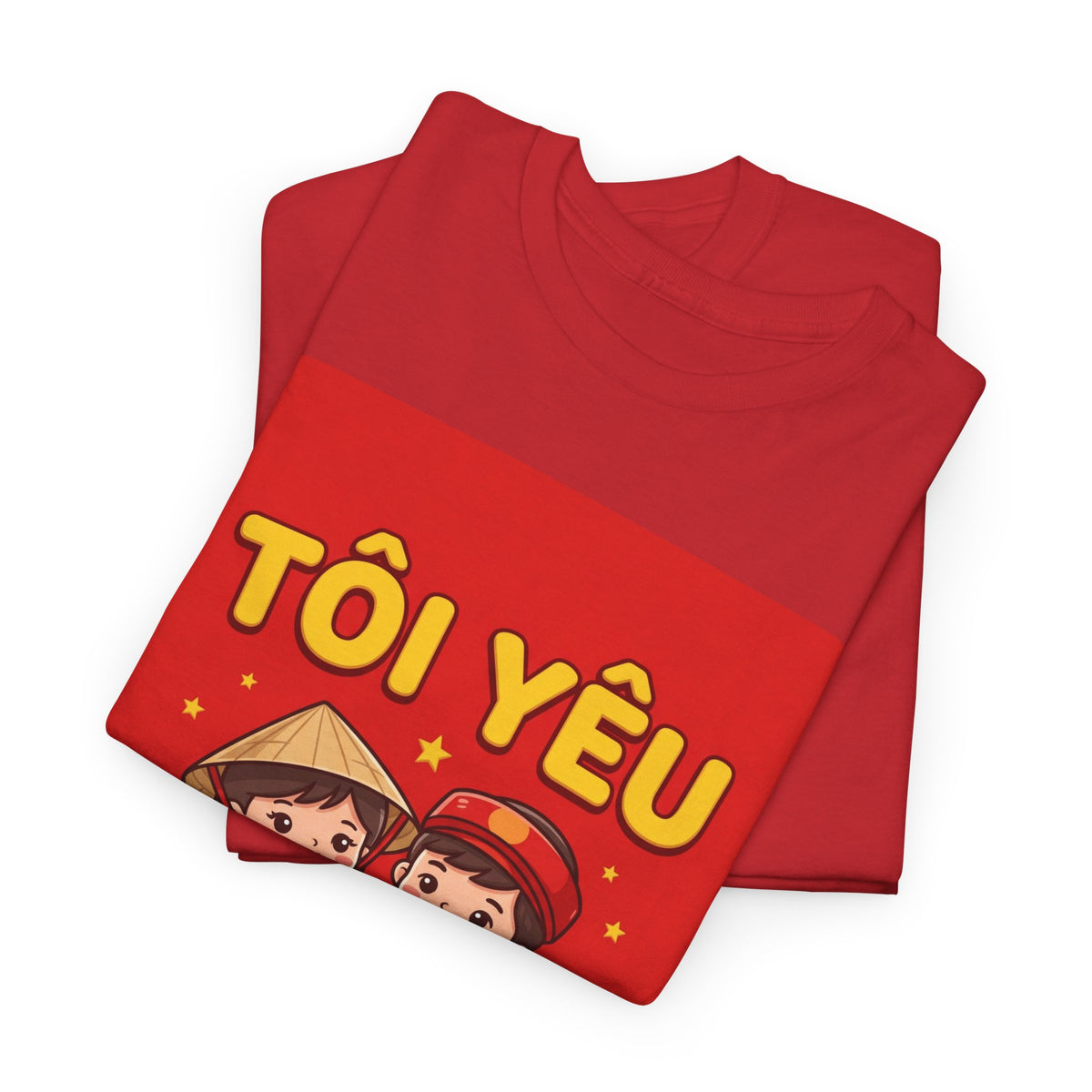 T-Shirt - "Tôi Yêu Việt Nam" Cute Couple Vietnam Pride Tee