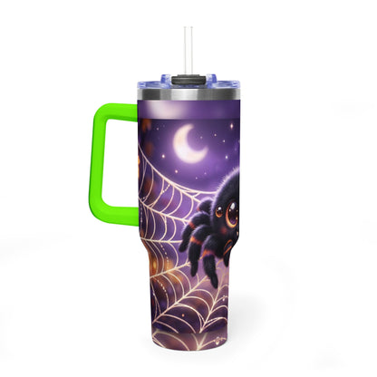 40oz Spider Web Moon Tumbler