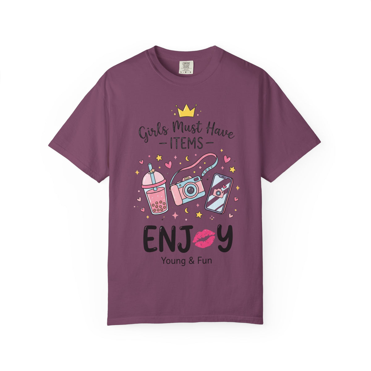 Girls Must Have Items "Enjoy" Graphic T-Shirt