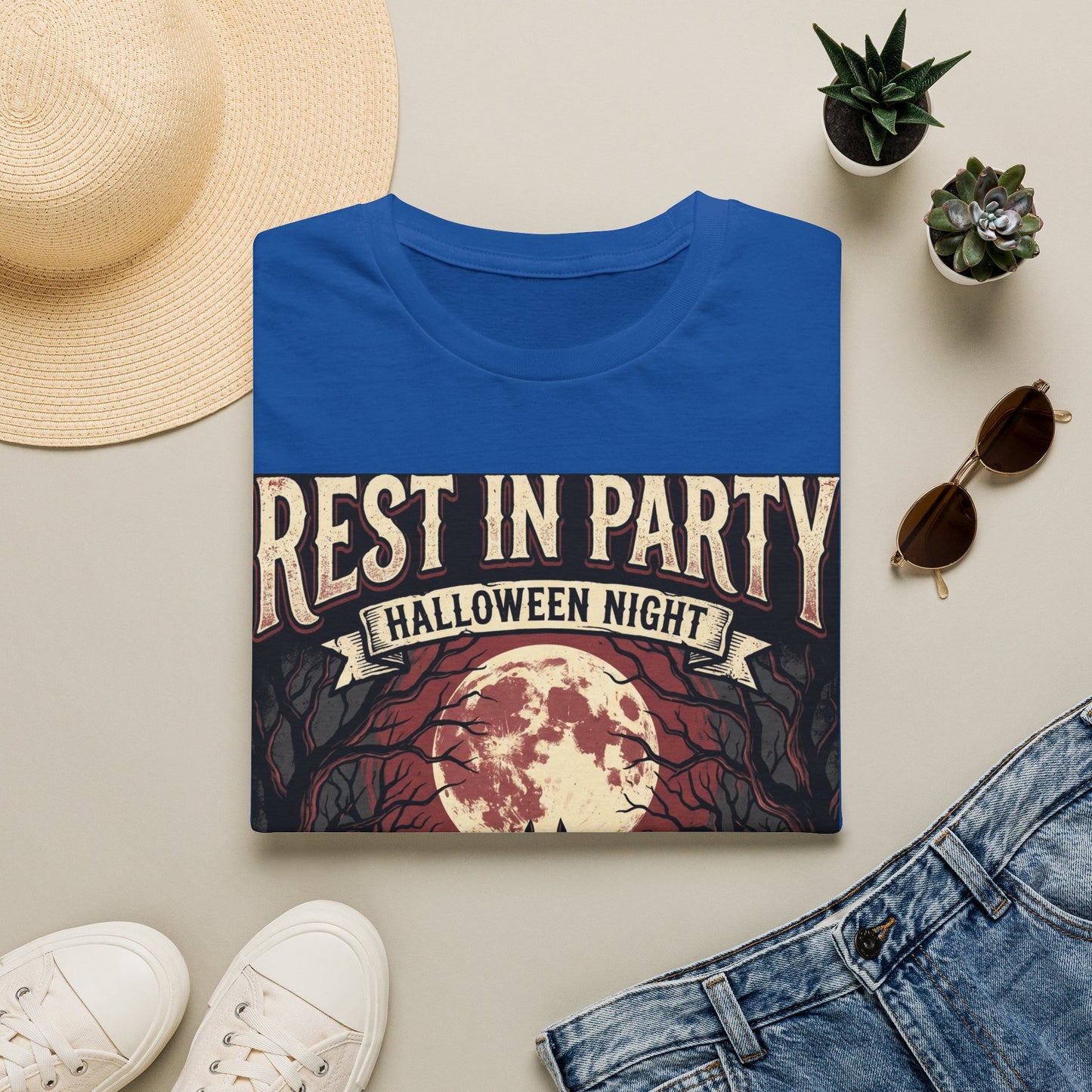 Rest in Party Halloween Night T-Shirt