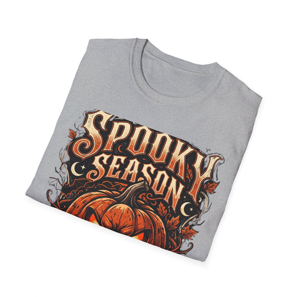 Spooky Season T-Shirt — Vintage Jack-O'-Lantern Halloween Tee