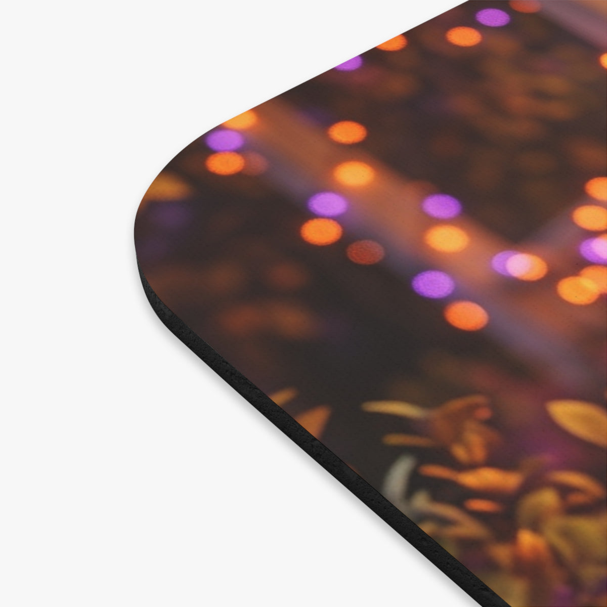 Halloween Jack-O'-Lantern Mouse Pad — Cozy Autumn Desktop Decor