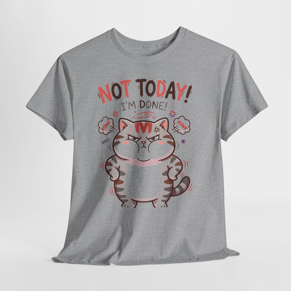 Not Today! I’m Done Cat T-Shirt