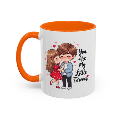 You Are My Little Forever Romantic Couple Coffee Mug