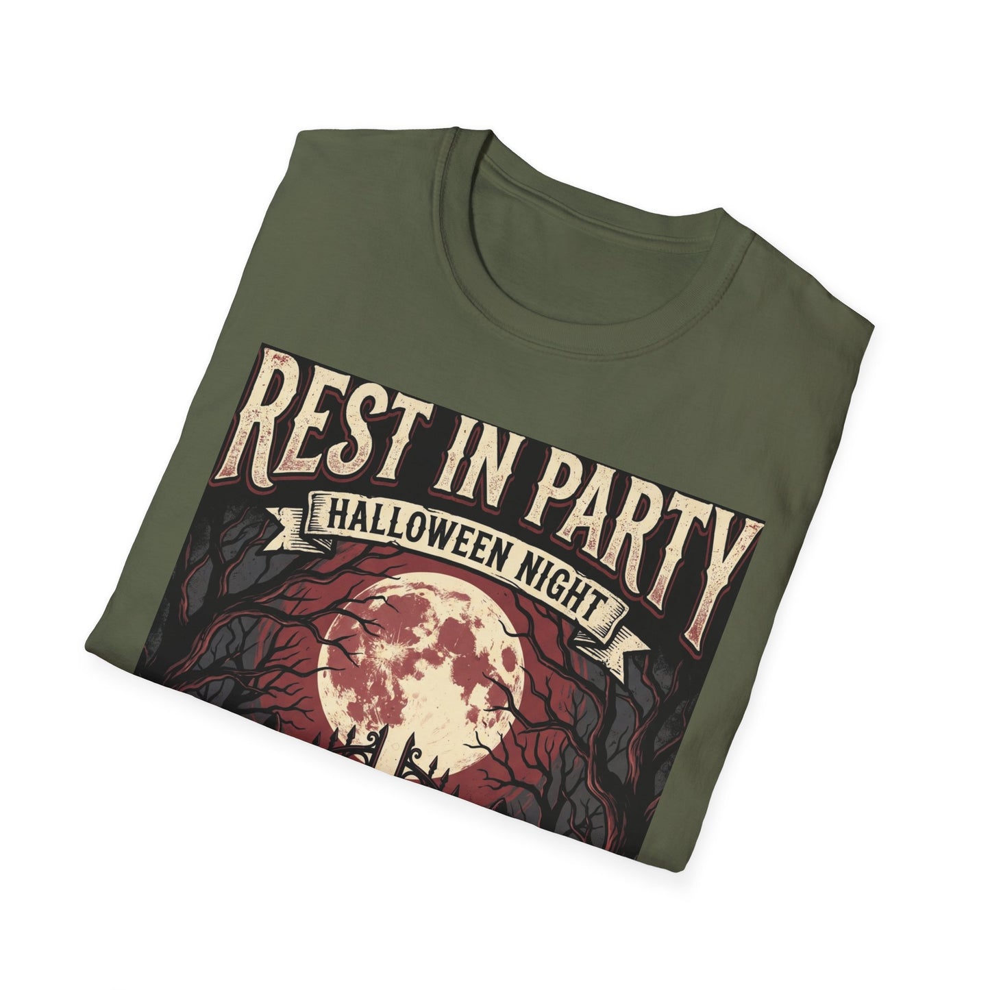 Rest in Party Halloween Night T-Shirt