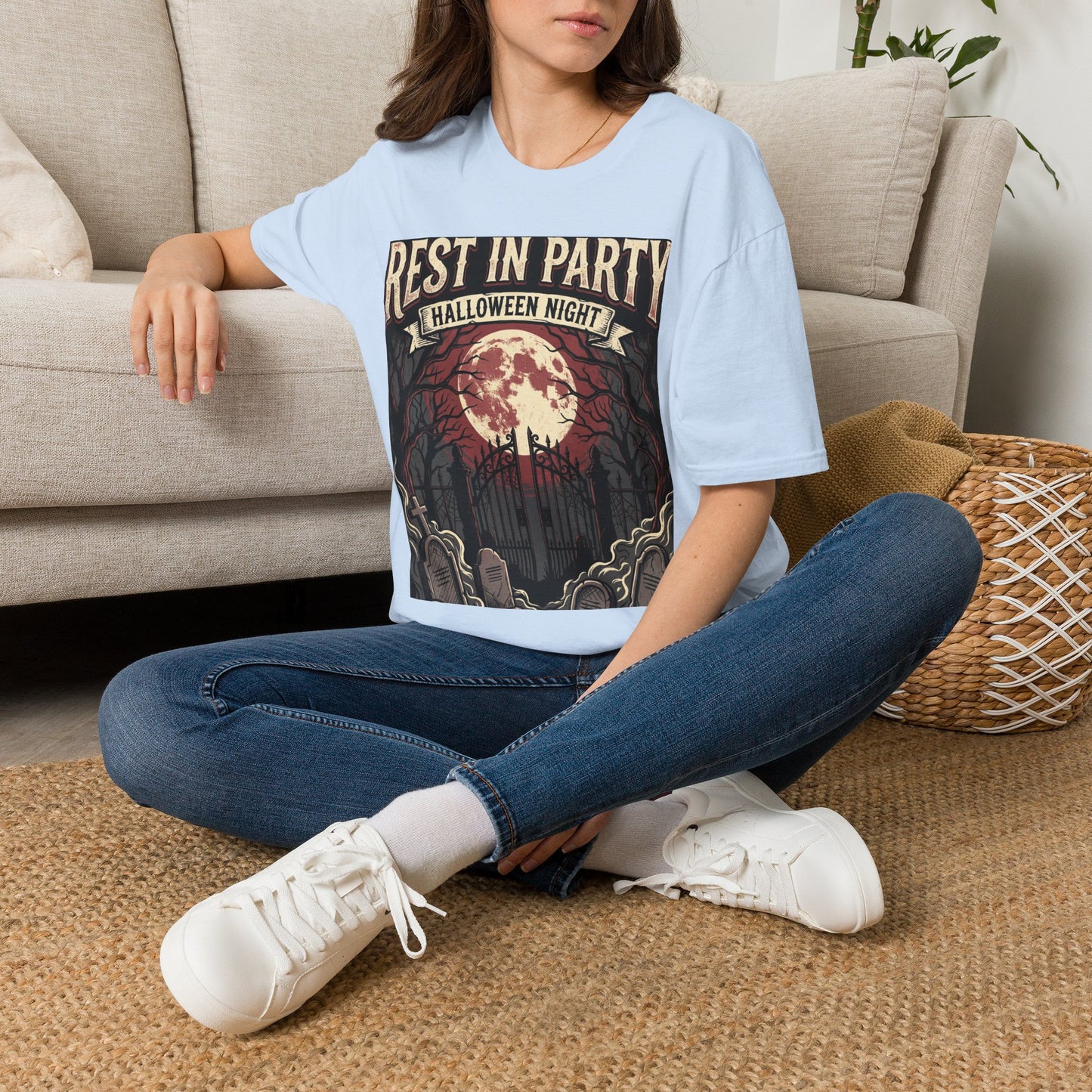 Rest in Party Halloween Night T-Shirt