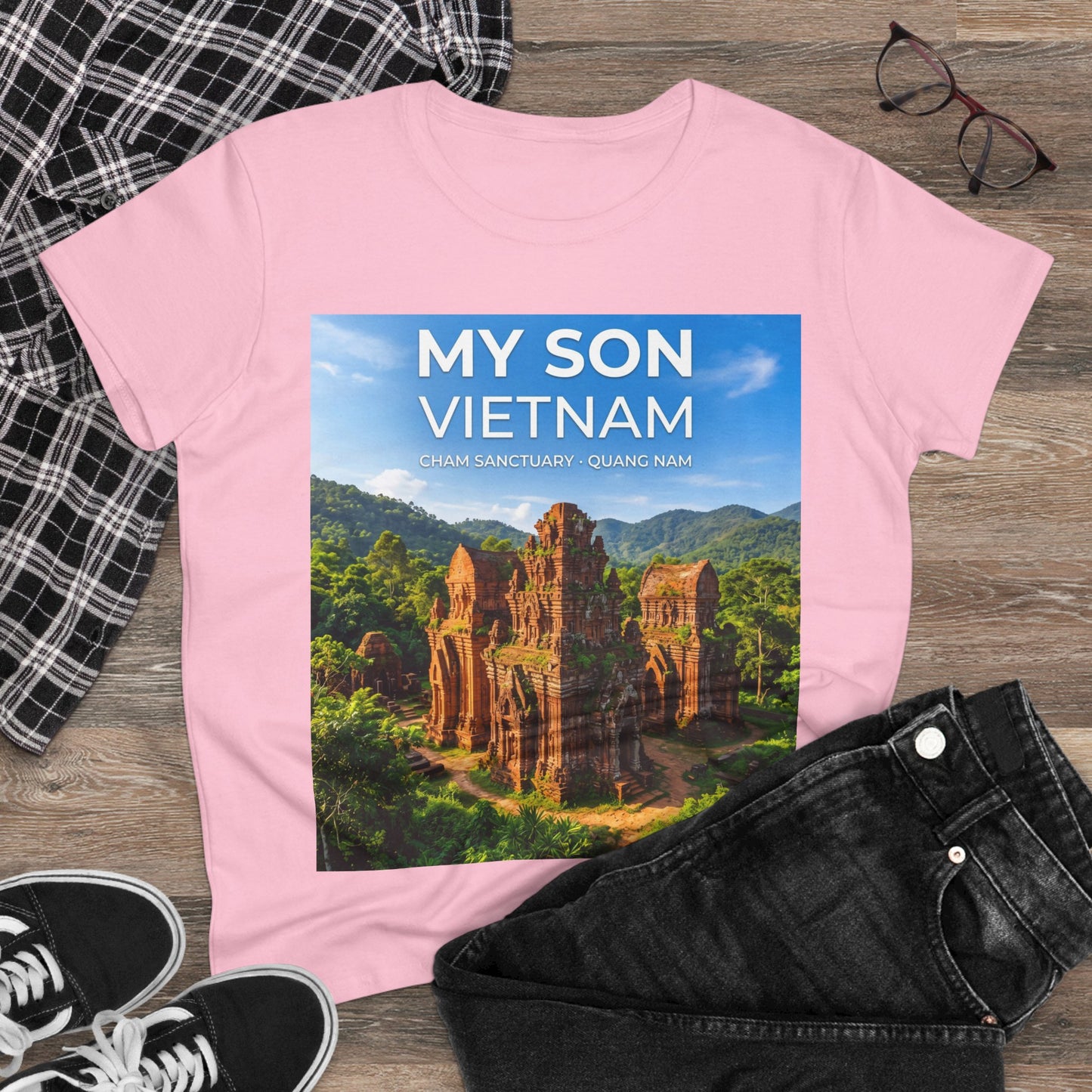 My Son Vietnam Travel Tee — My Son Sanctuary Photo T‑Shirt
