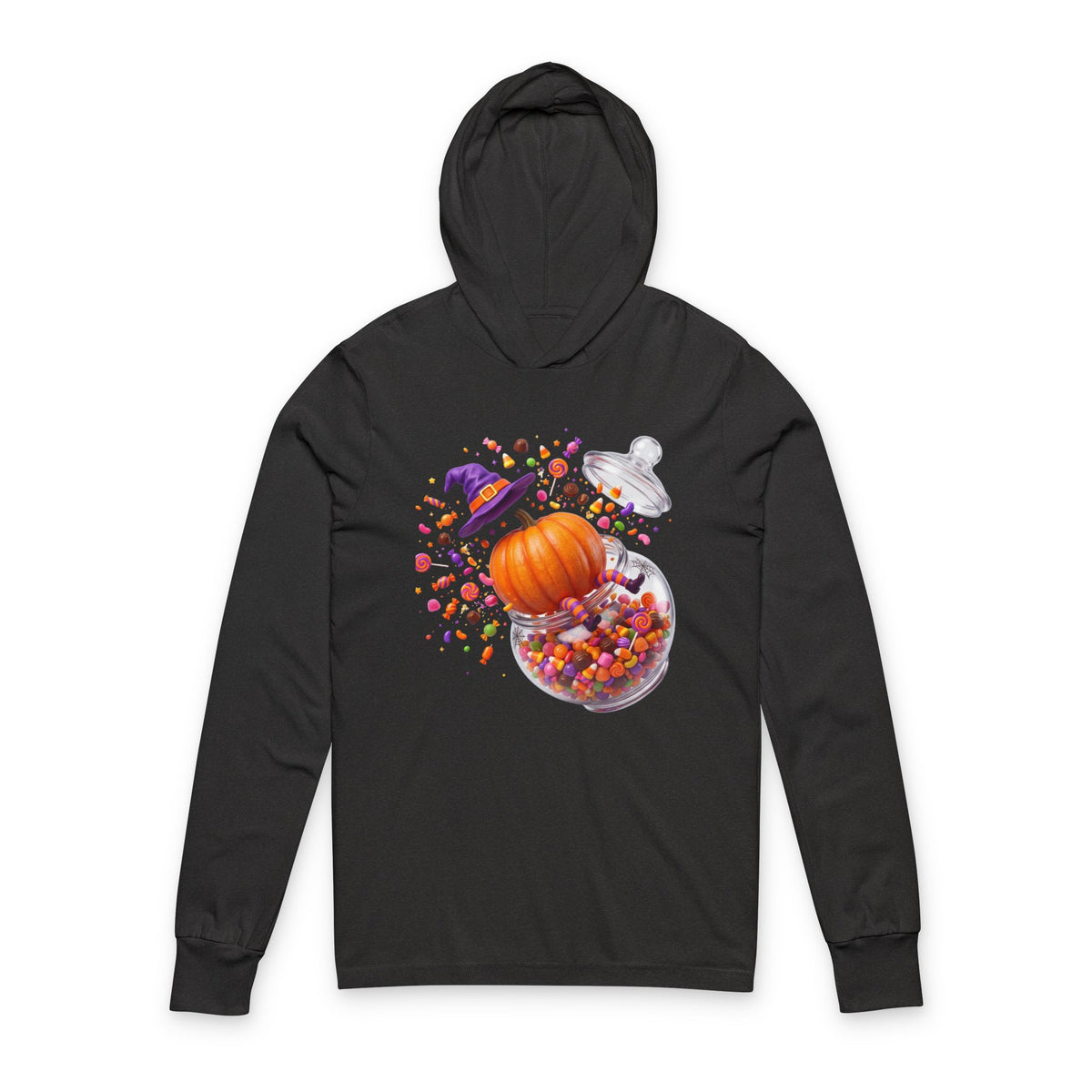 Unisex Hooded Long Sleeve Tee
