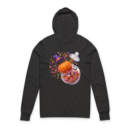 Unisex Hooded Long Sleeve Tee