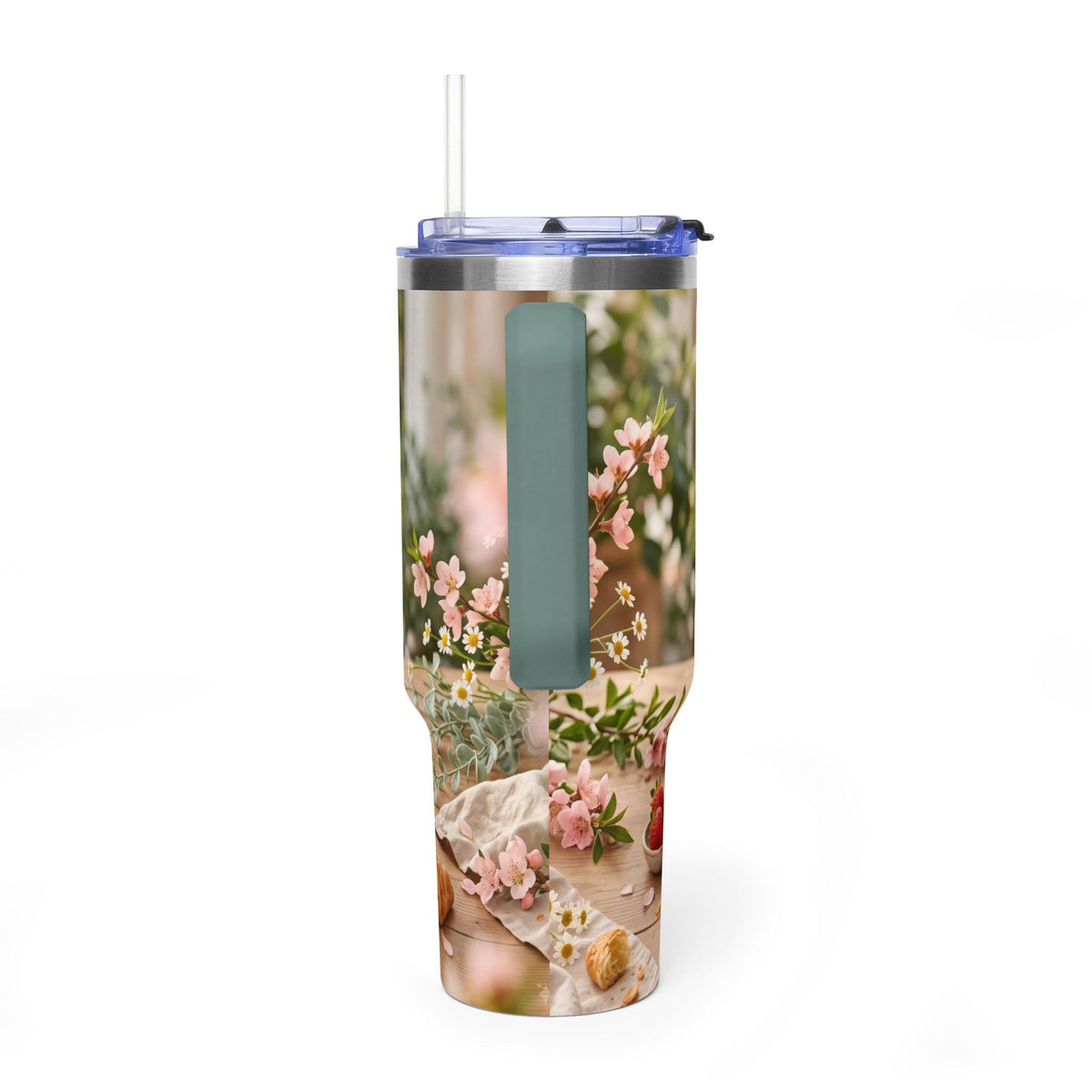 You Make Life Peachy Cat Ice Cream 40oz Tumbler