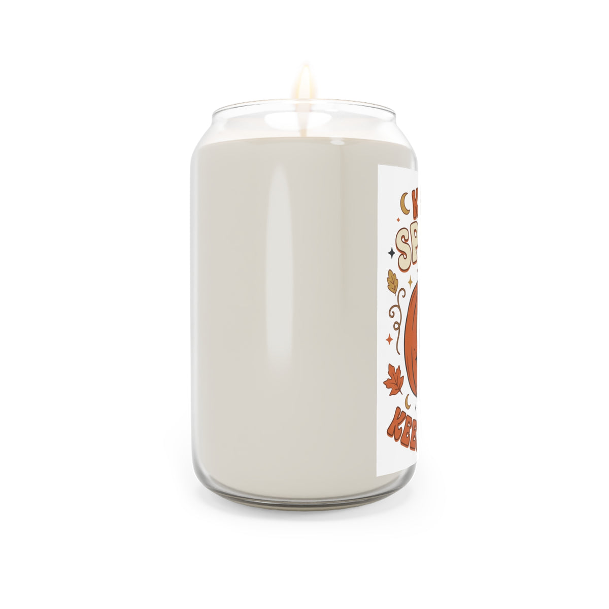 Keep It Spooky Keep It Cool Pumpkin Soy Candle — 13.75oz Halloween Scented Candle