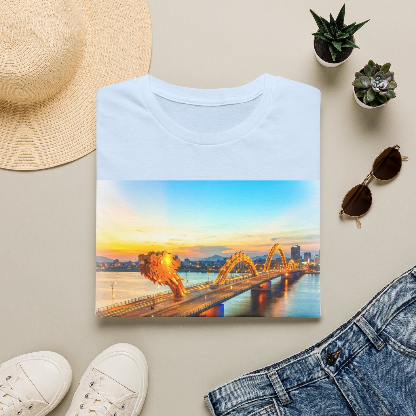Da Nang Dragon Bridge T-Shirt — Vietnam Travel Souvenir Tee