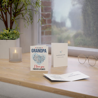 To My Grandpa Greeting Card – I Love You Forever & Always