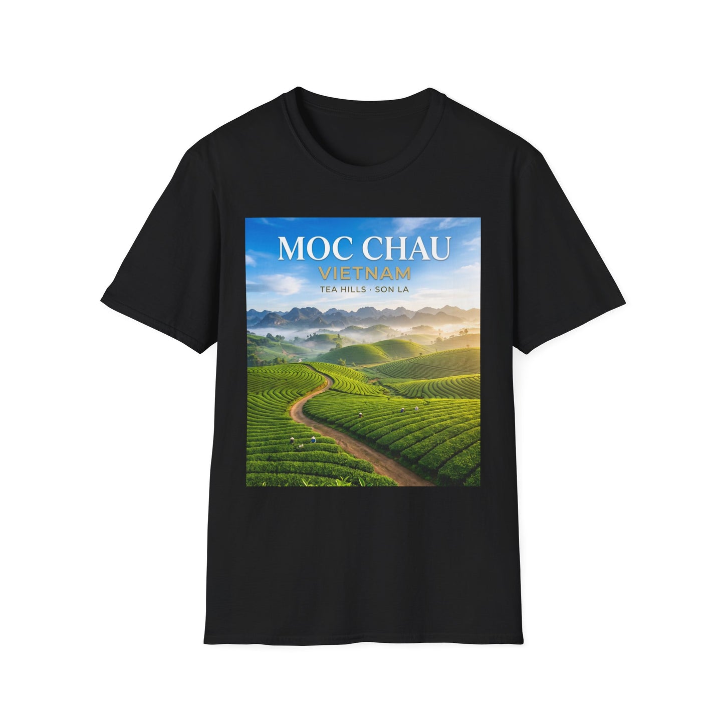Moc Chau Vietnam Tee – Tea Hills of Son La Scenic Travel T-Shirt