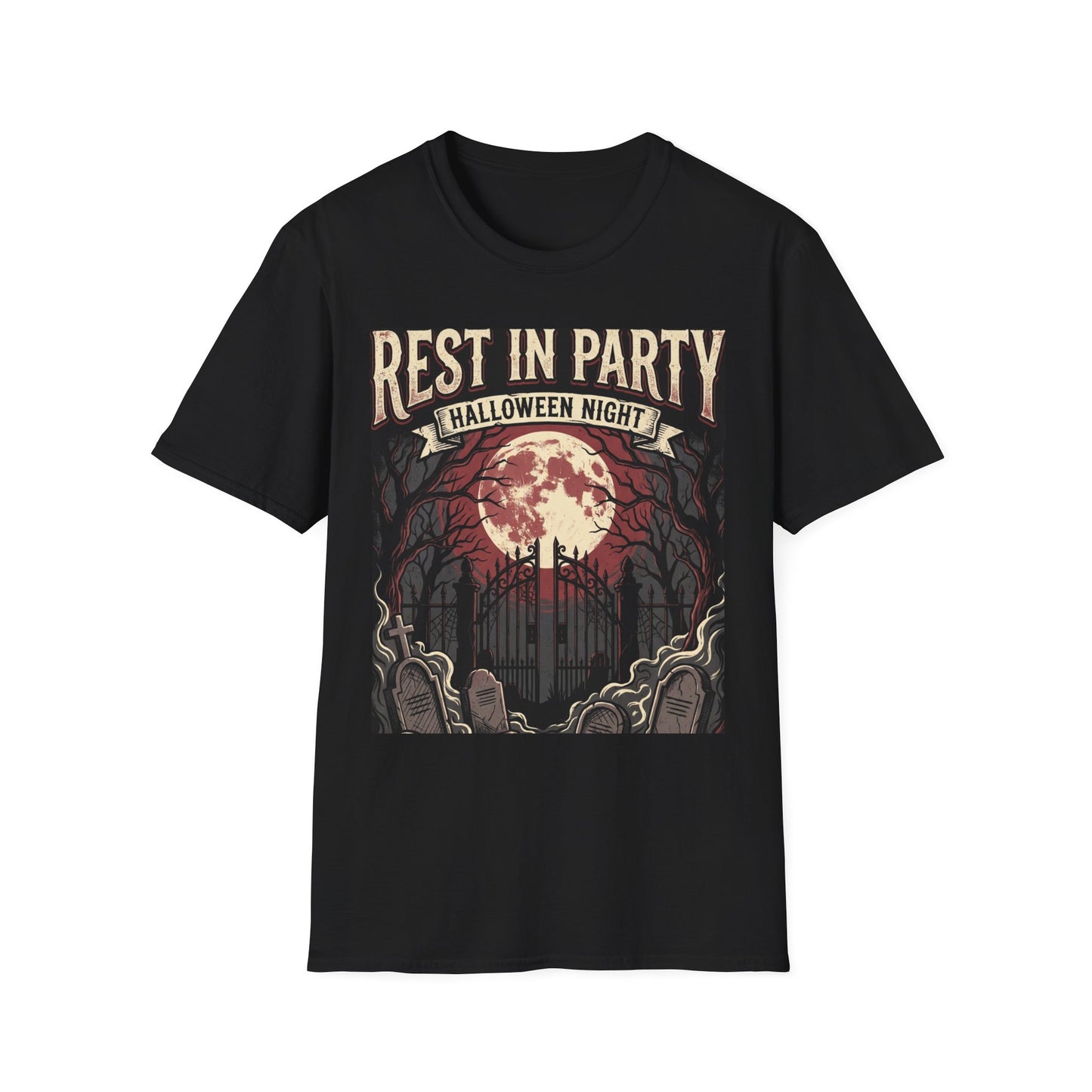 Rest in Party Halloween Night T-Shirt
