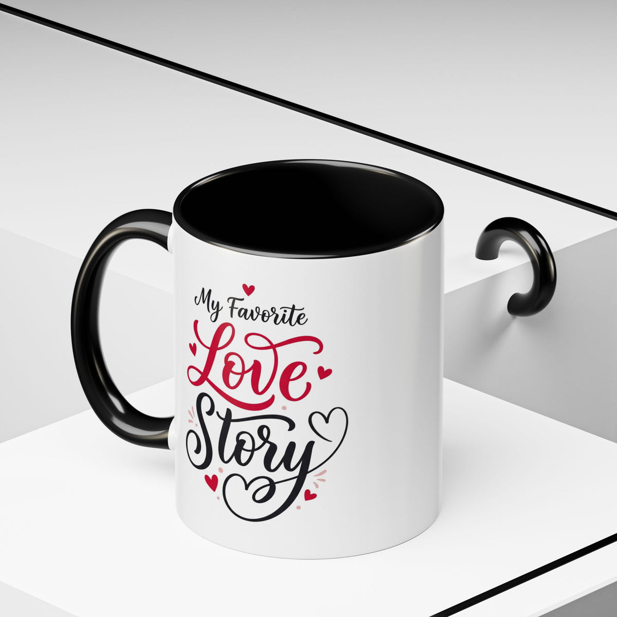 My Favorite Love Story Romantic Coffee Mug