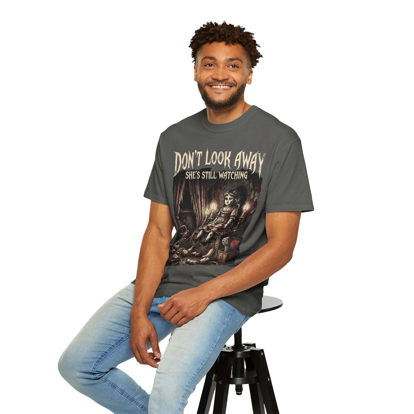 Don't Look Away "She's Still Watching" T-Shirt