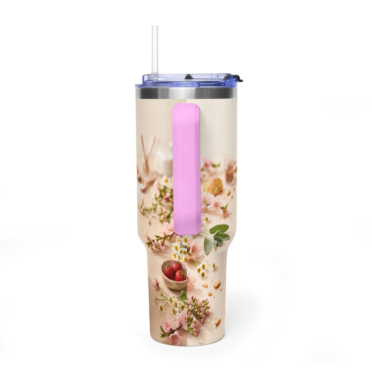 You Make Life Peachy Cat 40oz Travel Tumbler