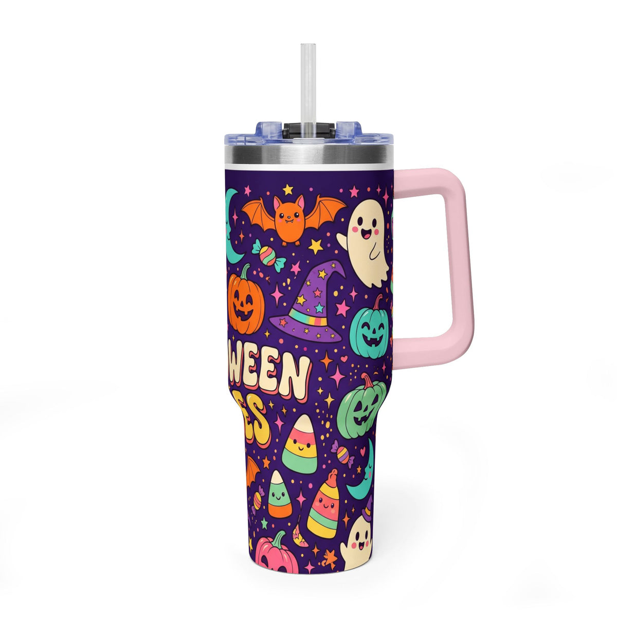 Halloween Vibes 40oz Thermal Tumbler